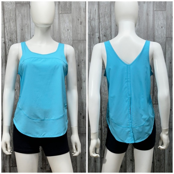 ⭐️Lululemon Run: Featherweight Singlet in Spry Blue [910] - Picture 1 of 5